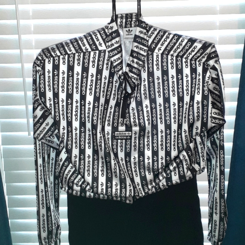 ADIDAS NYLON MIDRIFF JACKET